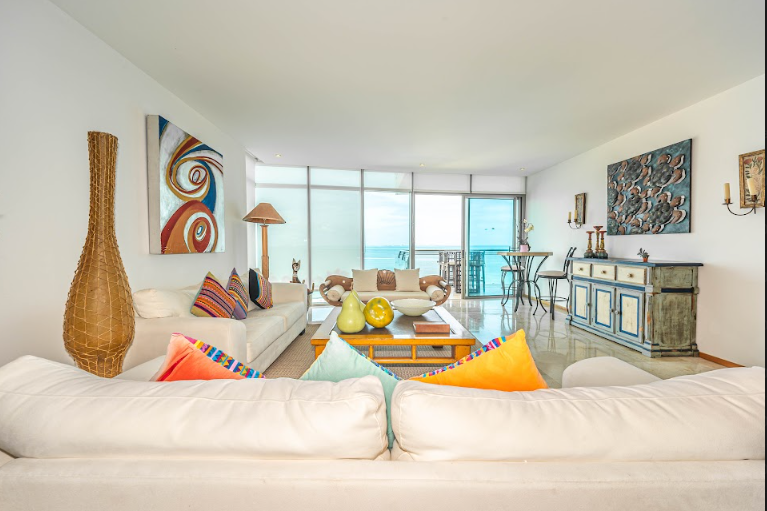 Fachada de Venta departamento en Las Olas Cancun Zona Hotelera